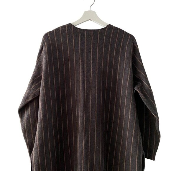 Kerisma Women’s Brown Angora Wool Blend Cardigan Sweater Button M5166 Size M / L - Picture 6 of 10